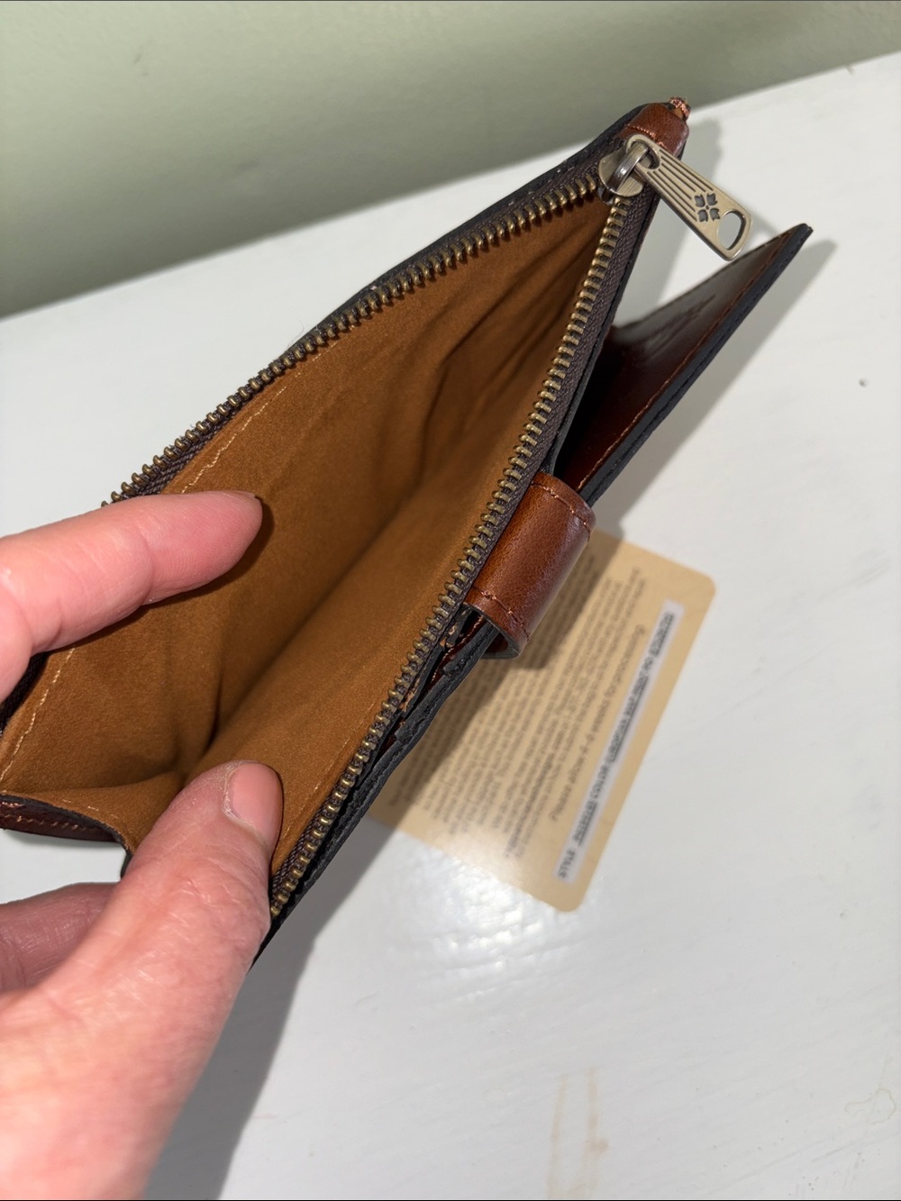 Patricia Nash Nazari leather mini wallet - Picture 5 of 5